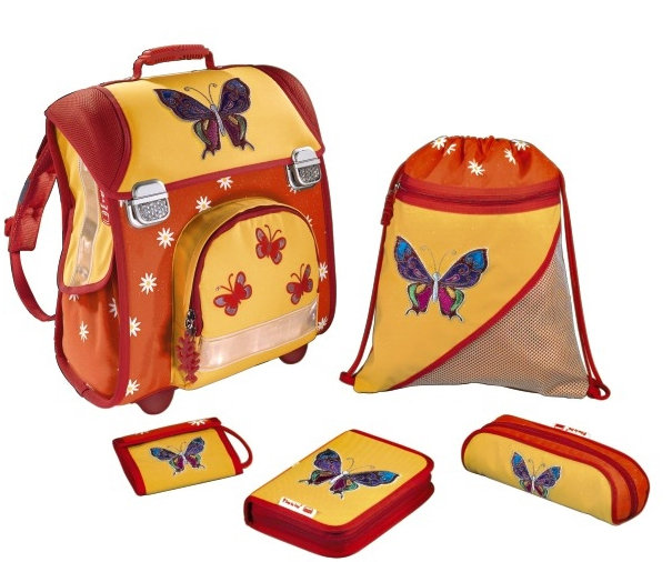 Школьный ранец Step by Step Butterfly, с наполнением 24421