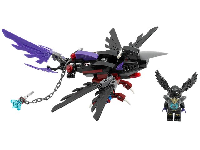 LEGO Конструктор Планер Ворона Разкала, 70000