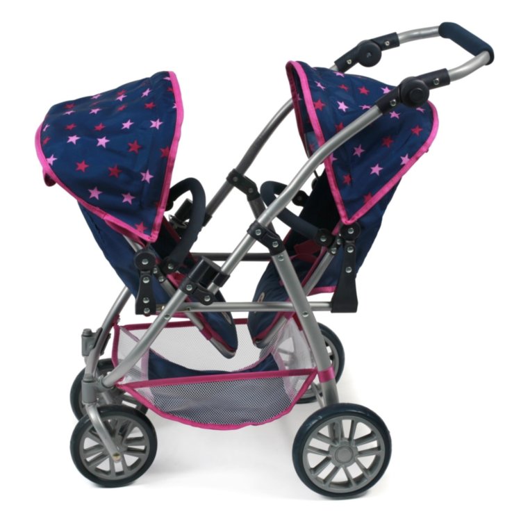 Коляска для кукол Vario Tandem Stars Marine Bayer Chic 2000