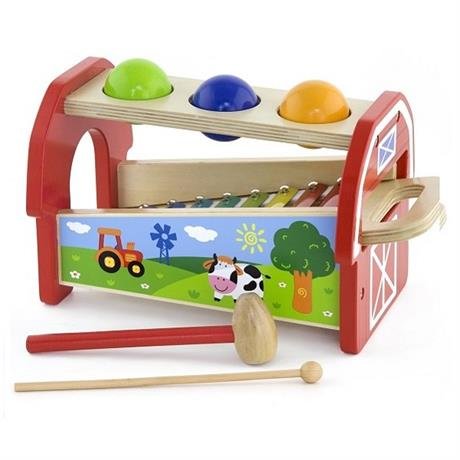 Игрушка 2-в-1 Ксилофон Viga Toys