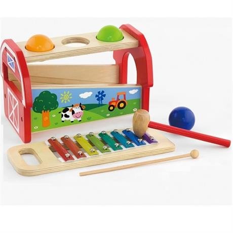 Игрушка 2-в-1 Ксилофон Viga Toys