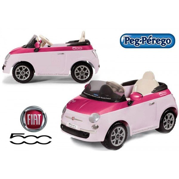 Peg Perego Автомобиль FIAT 500 Pink, IGED1162