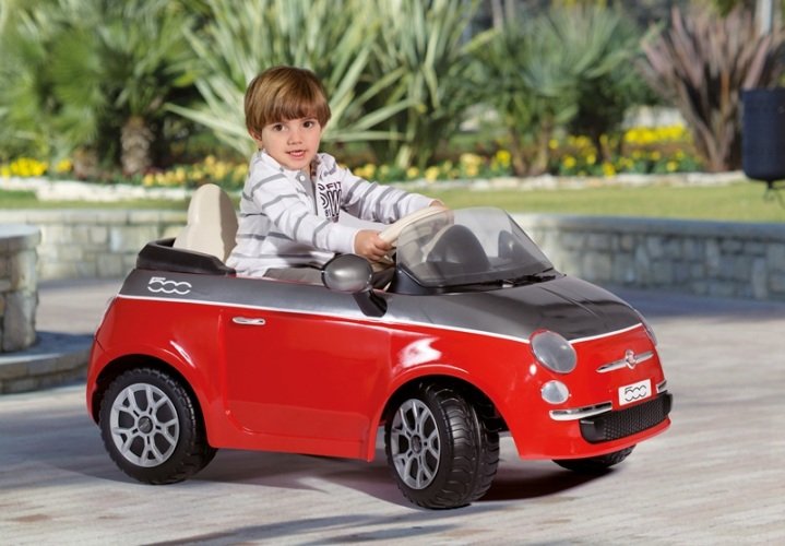 Peg Perego Автомобиль FIAT 500 Red, IGED1161