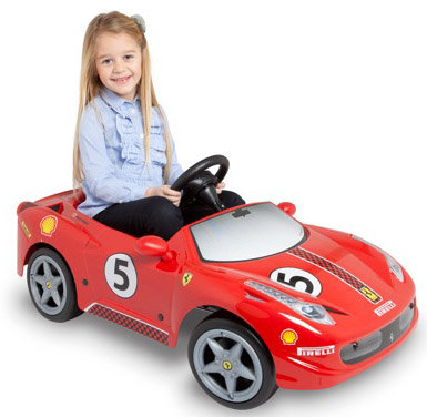 TOYS TOYS Электромобиль FERRARI 458 CHALENGE, 656464