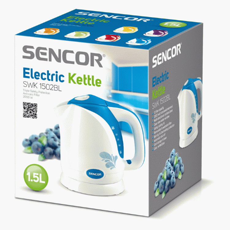 Чайник Sencor SWK 1502 BL