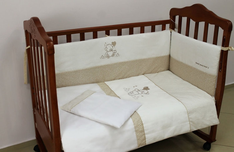 Комплект постельного белья Верес Sweet Bear 7 единиц беж
