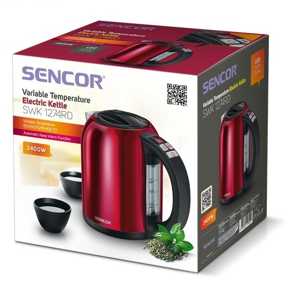 Чайник Sencor SWK 1274 RD