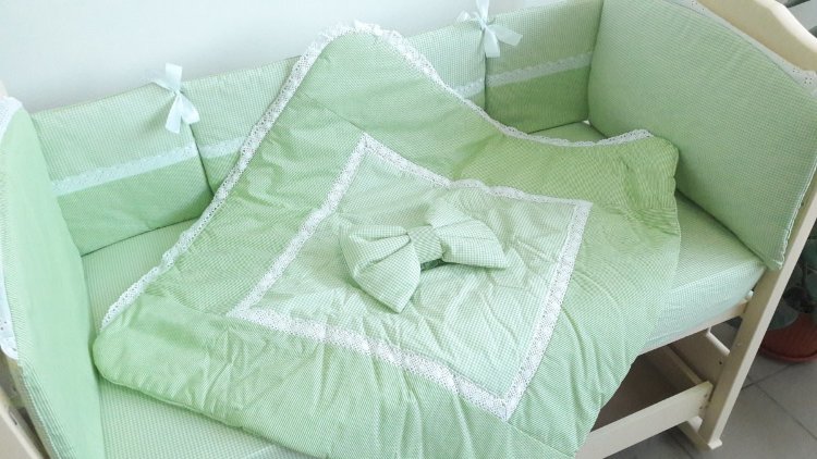 Конверт-одеяло на выписку Кристина Lux baby салатовый 482076