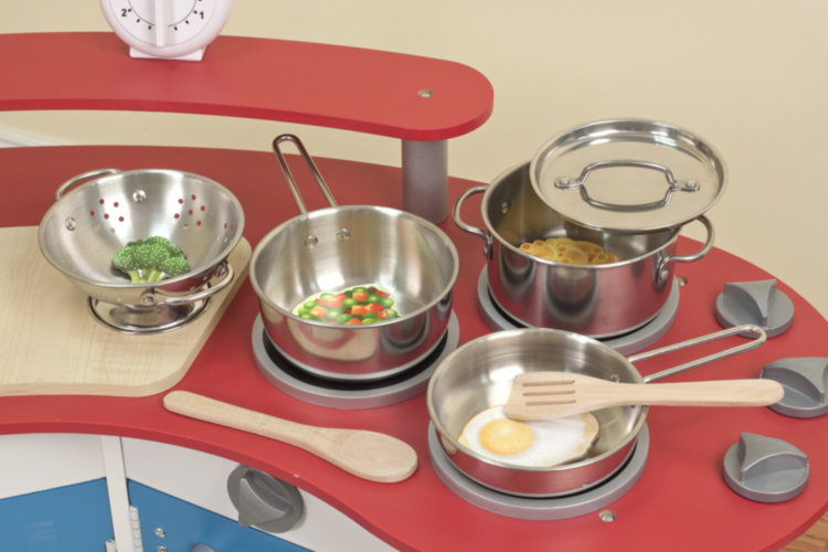 Игровой набор посуды из нержавеющей стали MD14265 Melissa and Doug