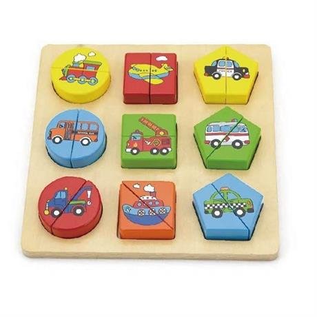 Пазл Транспорт Viga Toys