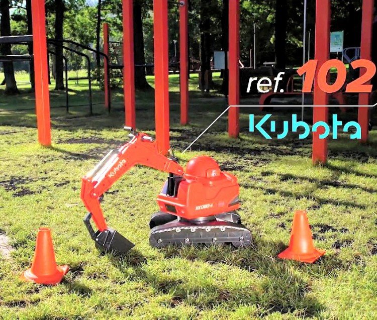 Экскаватор 102 Kubota оранжевый Falk