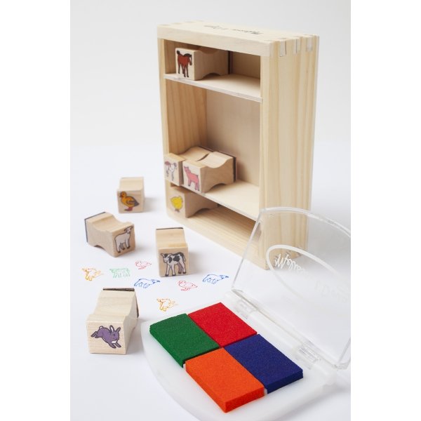 Melissa and Doug Штампы Детёныши зверей фермы MD1639