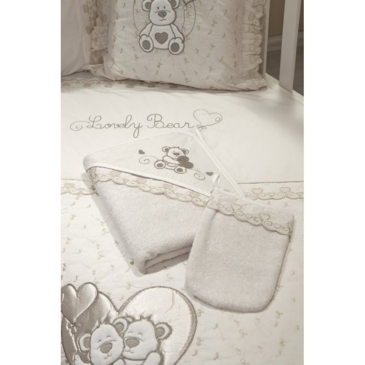 Сменная постель Funnababy Lovely Bear cream