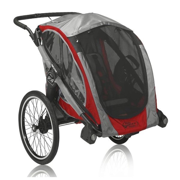 Прицеп-коляска POD Crimson/Gray