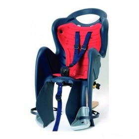 Сиденье  BELLELLI B1 clamp (синий с красным) 
