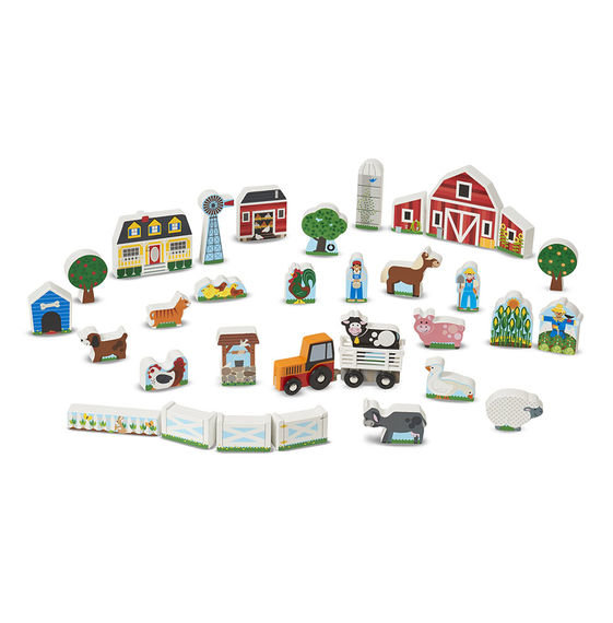 Набор деревянный Ферма и трактор MD14800 Melissa and Doug