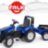 Трактор педальный с прицепом Falk 3090B New Holland синий