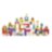 Набор строительных блоков 100 штук 3 см Viga Toys