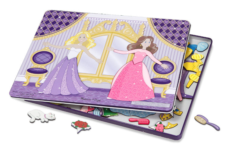 Melissa and Doug Магнитная одевалка Принцессы на балу MD4767