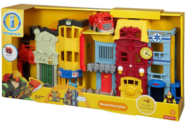Игровой набор Fisher-Price Городской спасательный центр X7669 