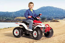 Peg Perego Квадроцикл T-REX (бело-серый), OR 0058