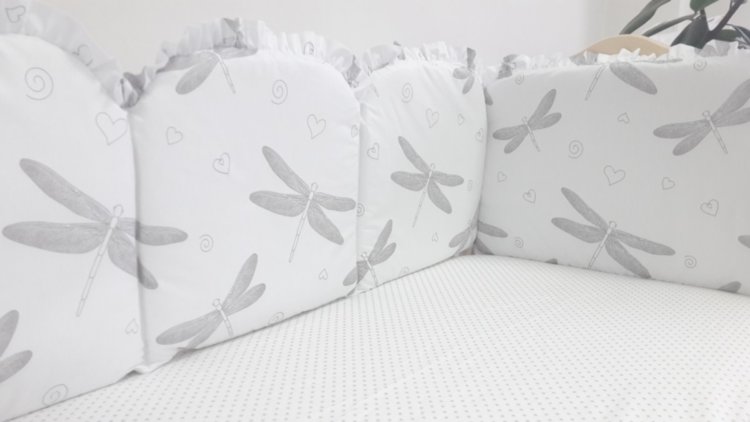 Бампер защитный Стрекозы 4 единицы Lux baby 482136