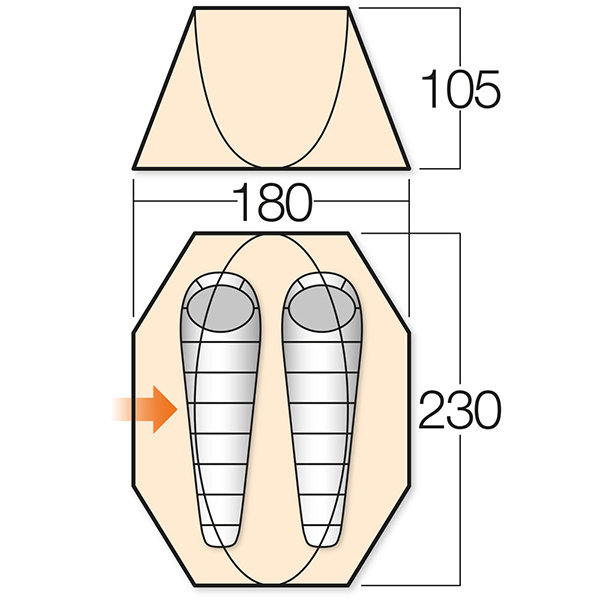 Палатка Pop 200 River Vango