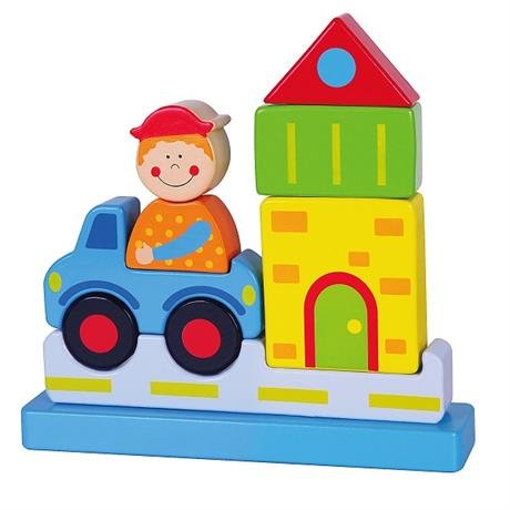 Магнитный пазл Город Viga Toys