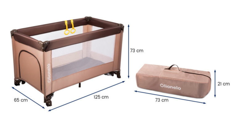 Манеж Suize beige brown Lionelo