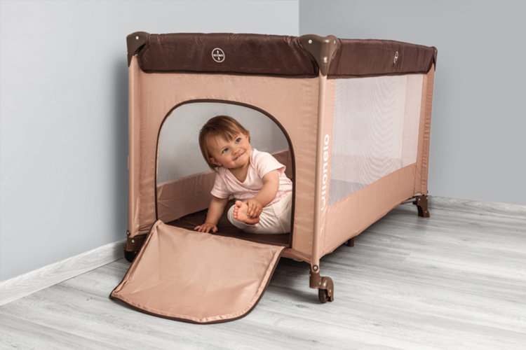 Манеж Suize beige brown Lionelo