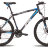 Велосипед 26" PRIDE XC-250 рама - 17", черно-синий матовый
