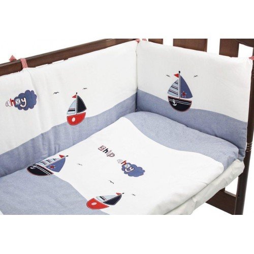 Комплект постельного белья Funnababy Marine 6 единиц 