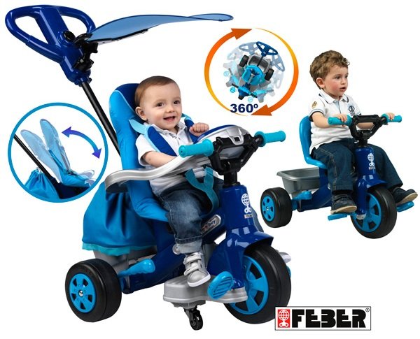 Велосипед BABY TWIST TRIKE BLUE FEBER