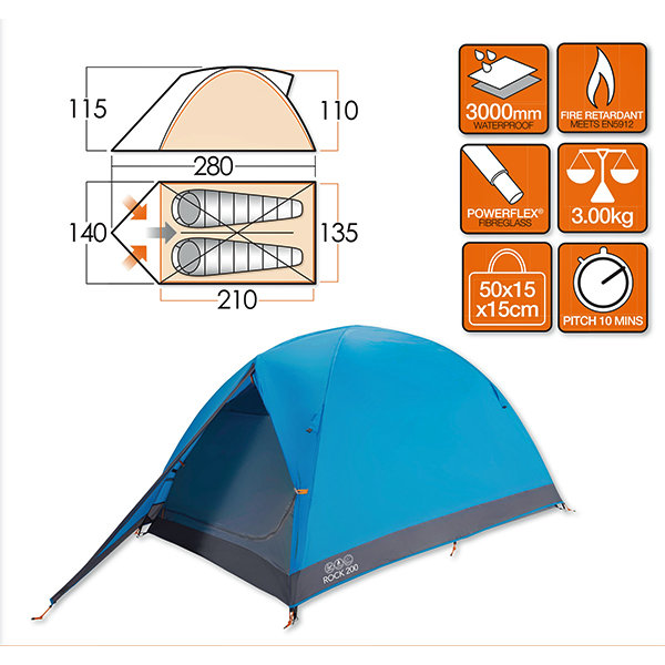 Палатка Rock 200 River Vango