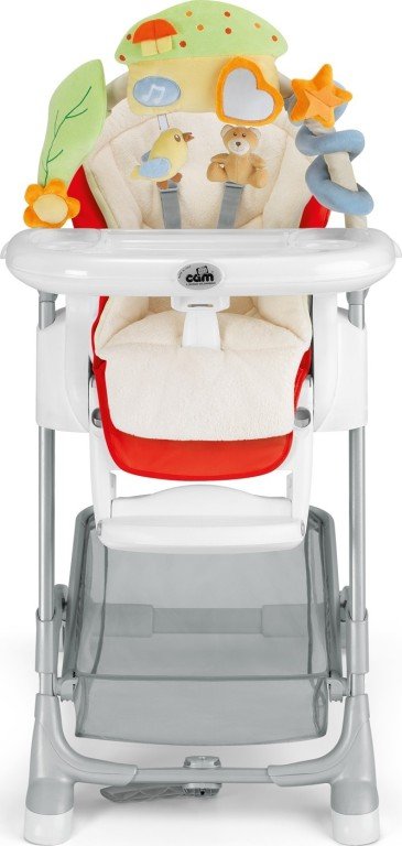 Стульчик для кормления Cam Istante S2400-С220 красный