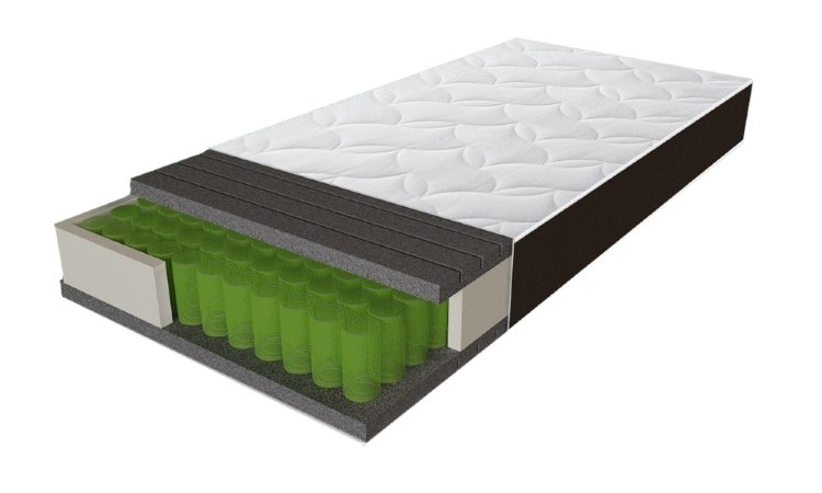 Матрас Gamma Sleep and Fly Organic 190х70