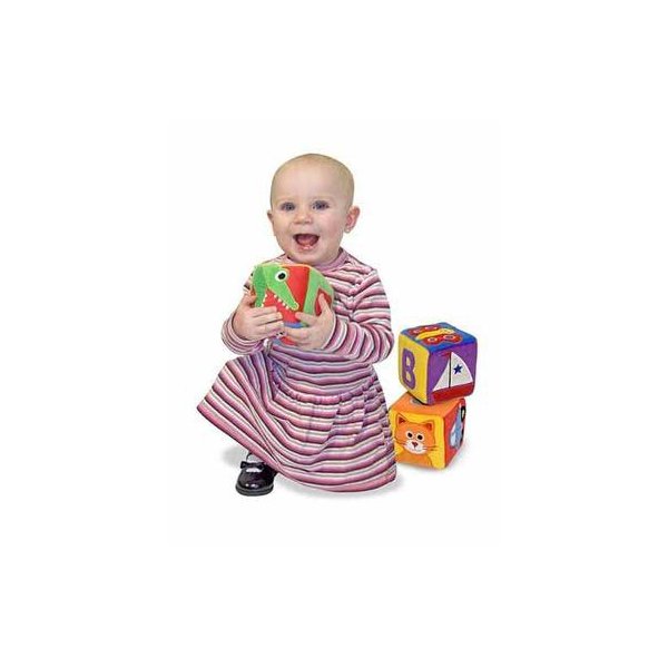 Melissa and Doug Мягкие кубики MD2142