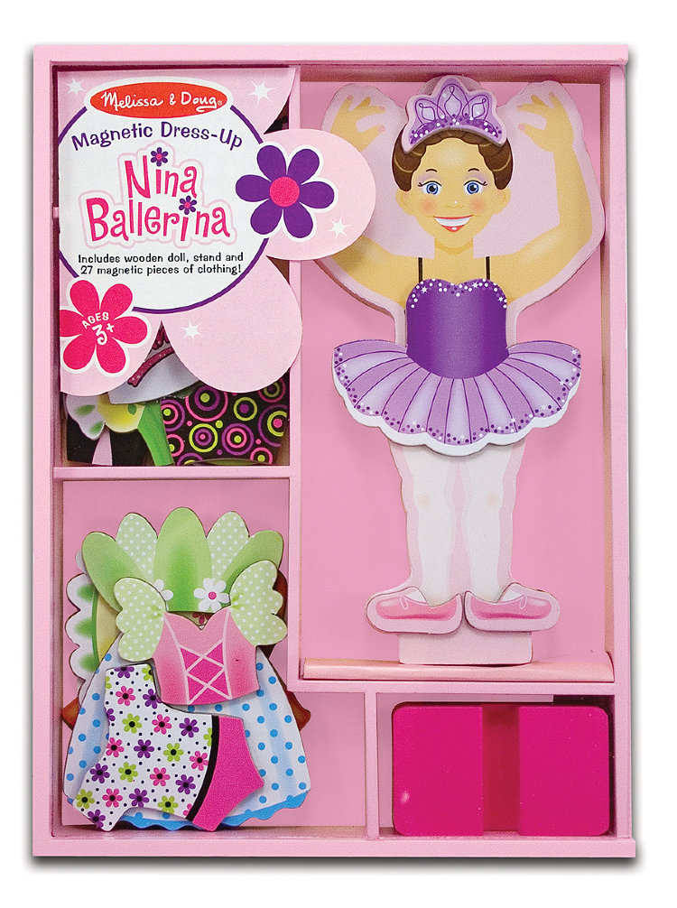 Melissa and Doug Нина-балерина Магнитная одевалка MD3554