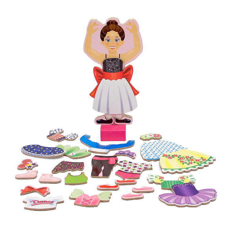 Melissa and Doug Нина-балерина Магнитная одевалка MD3554