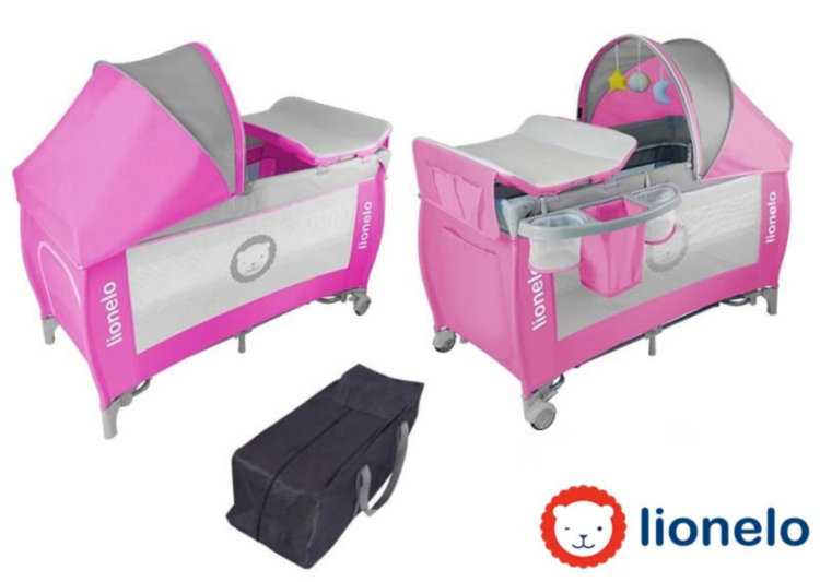 Манеж Sven Plus pink Lionelo