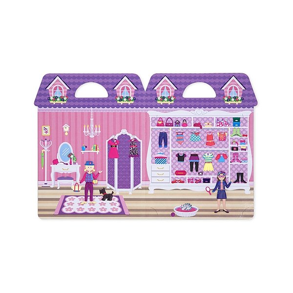 Melissa and Doug Объёмные многоразовые наклейки Мода MD2195