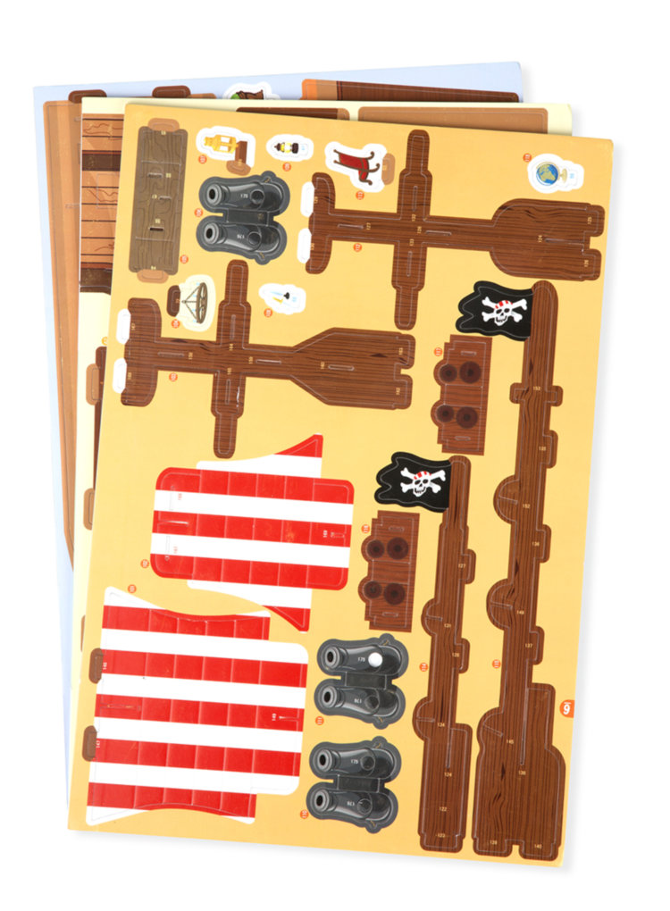 3D пазлы Пиратский корабль MD9045 Melissa and Doug