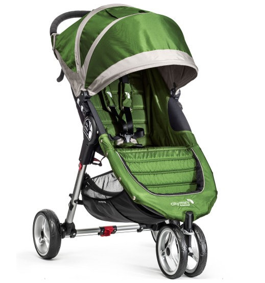 Коляска City Mini Lime-Gray