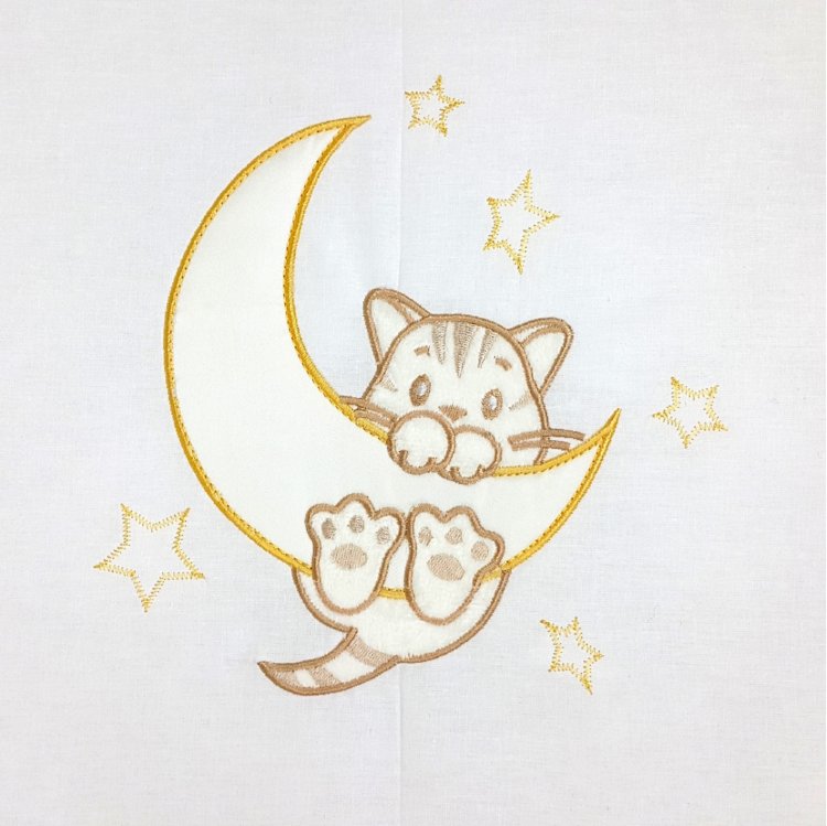 Комплект постельного белья Верес Little Cat 6 единиц беж 