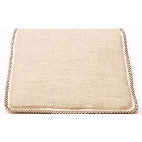 Льняной коврик на кресла LinTex 45 х 45 см