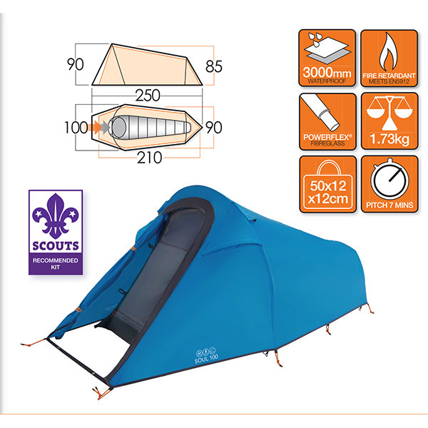 Палатка Soul 100 River Vango