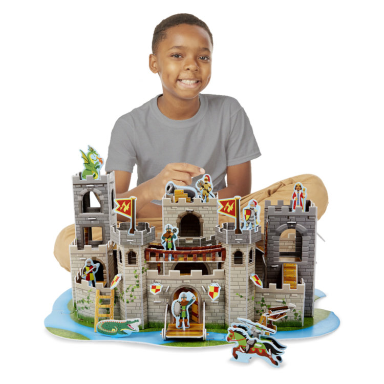 3D пазлы Средневековый замок MD9046 Melissa and Doug