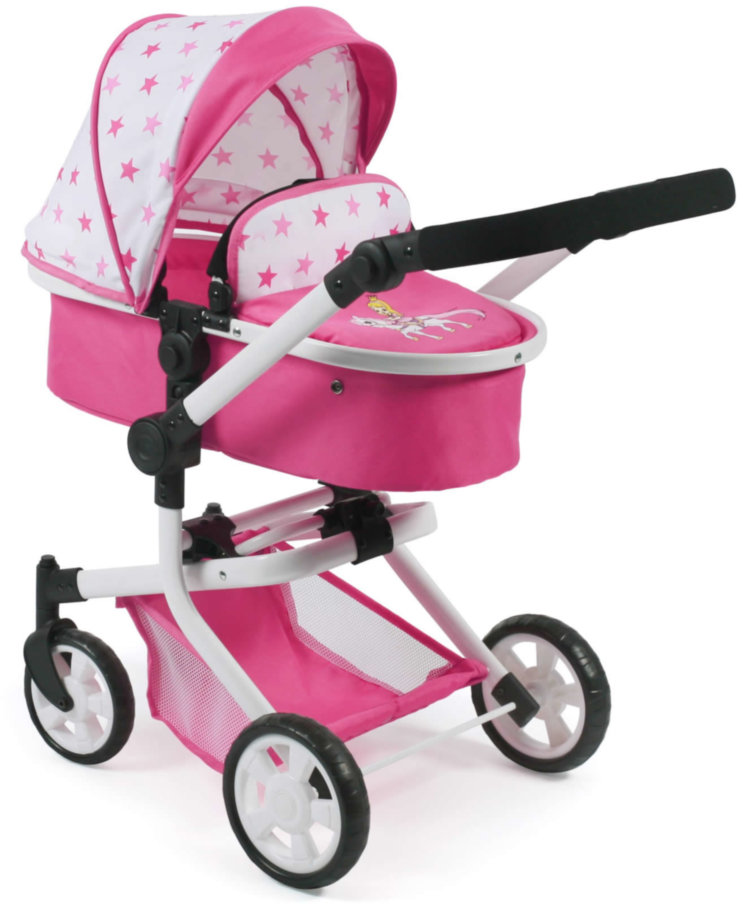 Коляска для кукол 2 в 1 Mika Pony & Princess 59589 Bayer Chic 2000
