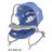 Шезлонг Bertoni DREAM TIME blue baby owl lorelli