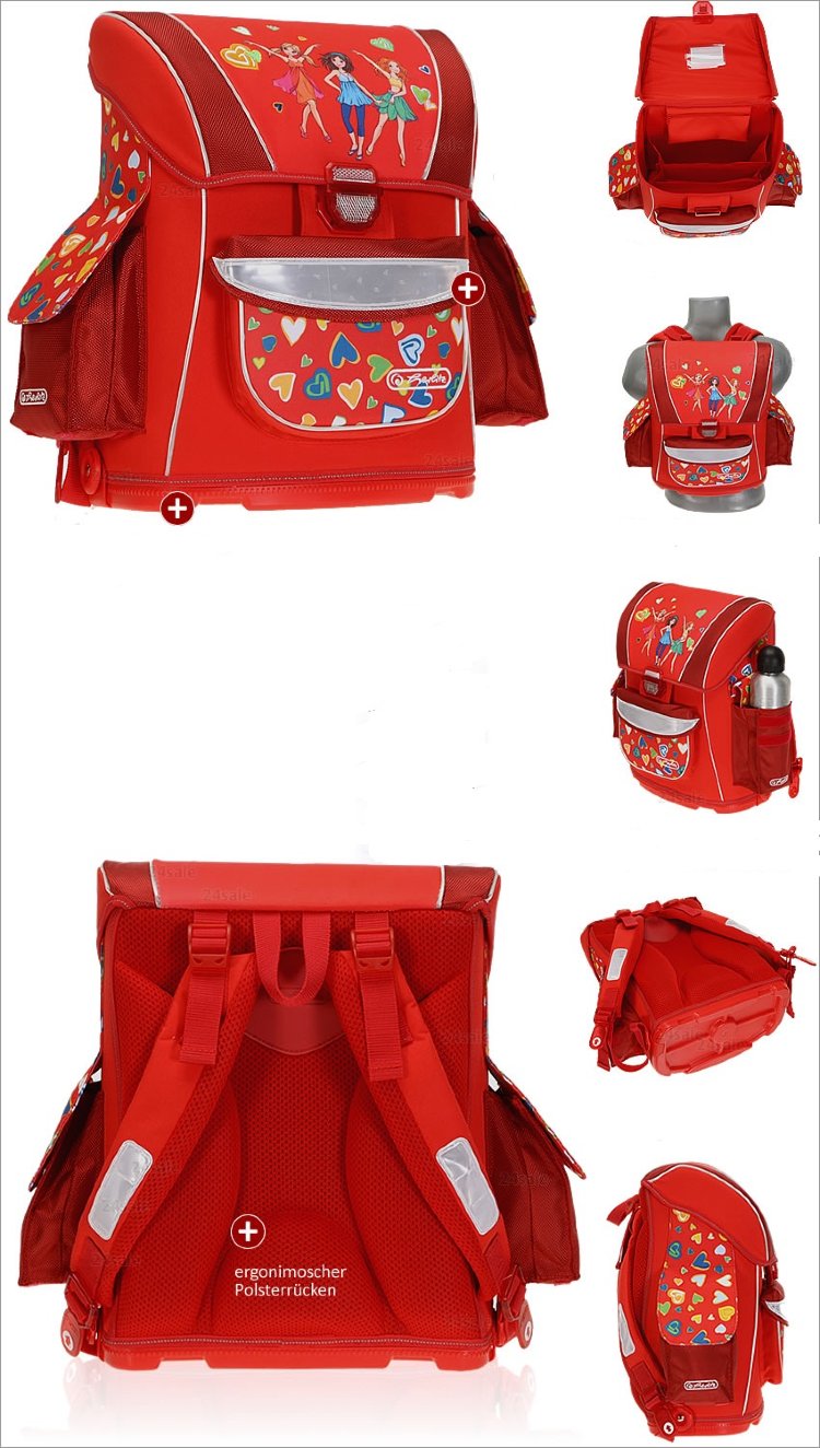 Herlitz - Ранец Midi Plus Sweethearts 1327